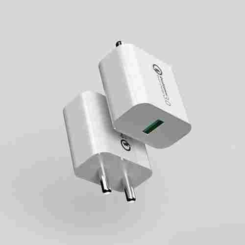 Travel Single USB Fast Charger For Mobile Phones, Electronic Gadgets