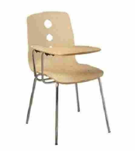 39.4x39.4x88.9 Cm Durable Steel And Wooden Study Chairs With Writing Pad
