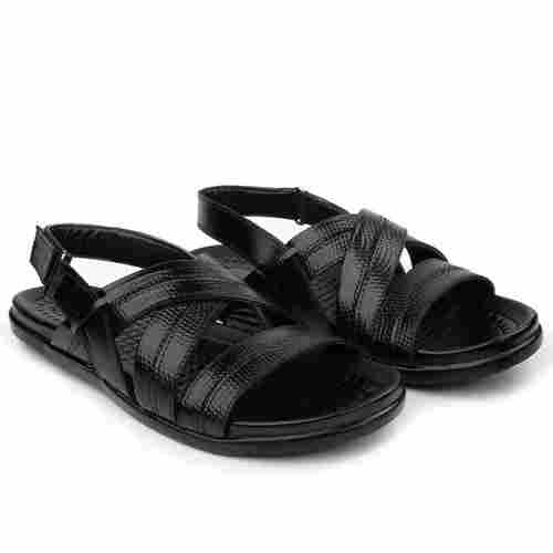 Comfortable Casual Wear Low Heal PU Leather Sandal for Mens