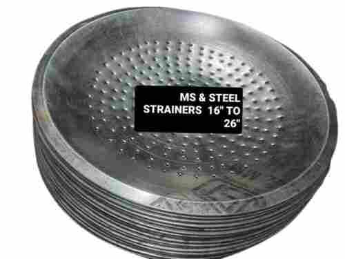 16 To 26 Inch Mild Steel And Stainless Steel Strainer