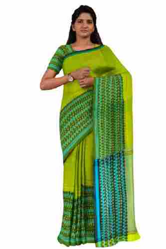 Light Weight And Comfortable To Wear Cotton Silk Saree