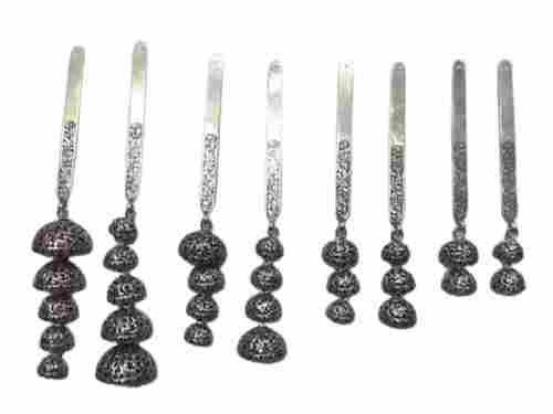 Silver 925 Handcrafted Satkas (Waist Silver KeyChain)