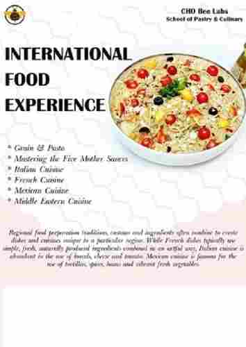 International Food Cuisine Coaching Classes