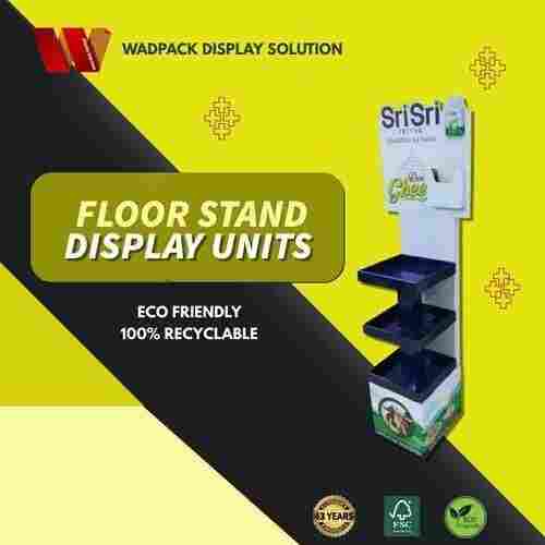 Eco Friendly 100% Recyclable Floor Stand Display Units
