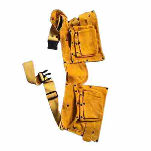 Unisex Industrial Split Leather Tools Bag
