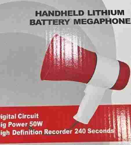 Handheld Lithium Battery Portable Megaphone