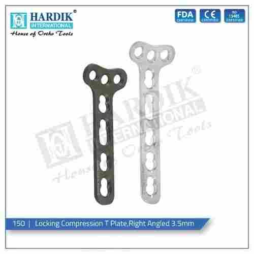 Locking Compression Right Angled T Plate 3.5mm