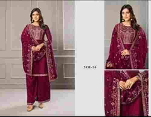 Ladies Printed Cotton Pakistani Suit For Party Wear