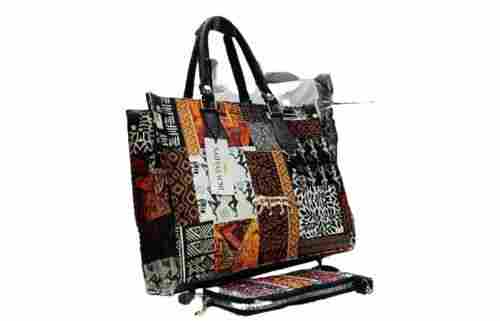 Easy To Carry Printed Ladies Bags