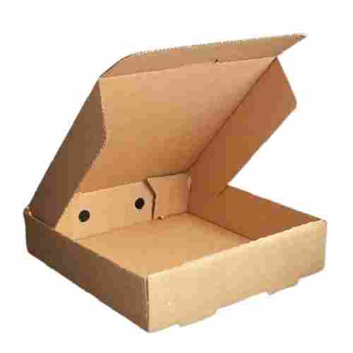 Lightweight And Portable Square Shape Solid Corrugated Pizza Packaging Boxes