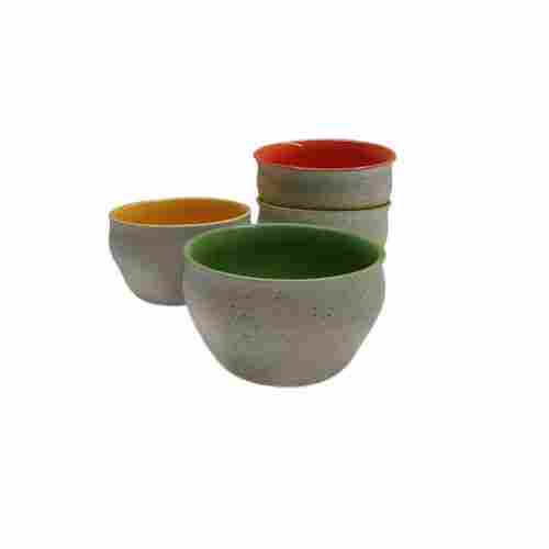 Plain Modern Ceramic Serving Bowl Set