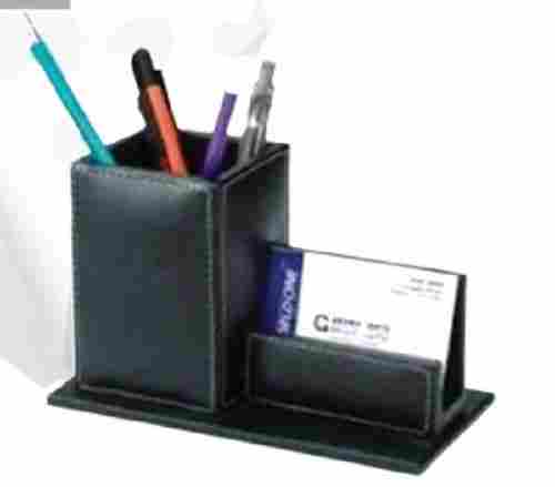 Ds-328 Lightweight Plain Small Leatherite Pen Holder Corporate Gifts