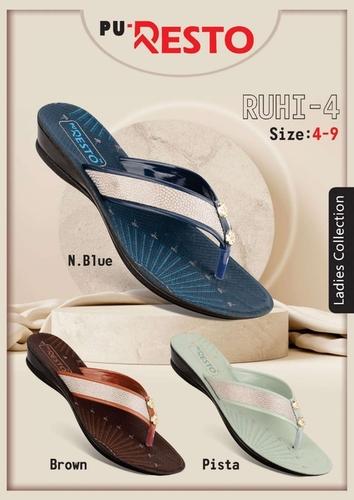 Ruhi-4 Ladies Pu Slipper Size: 4-9