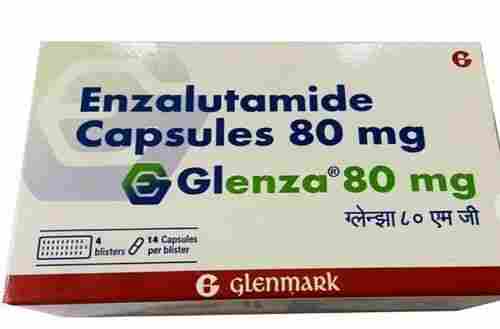 80mg Glenza Enzalutamide Capsules, Glenmark, 14 X 4 Blister