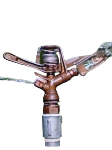 Round Lightweight Leak Resistant Rust Proof Brass Garden Impact Sprinkler