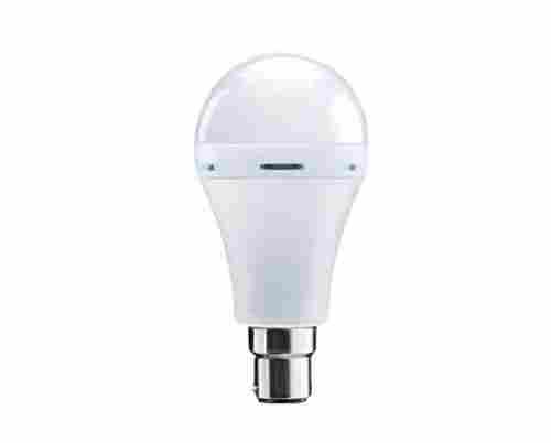 Round White LED Emergency Bulb