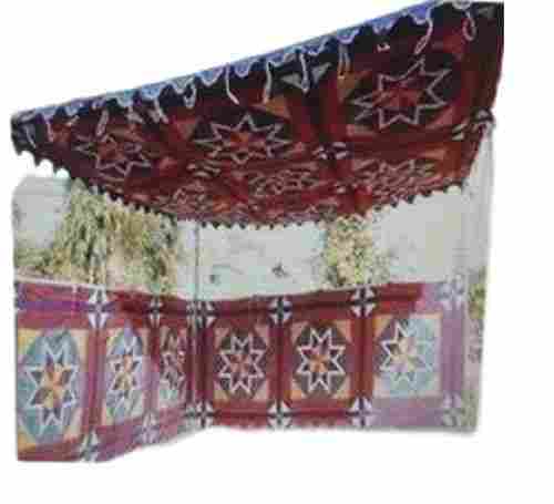 Lightweight Square Shape Printed Fabric Shamiyana Decorative Wedding Tent
