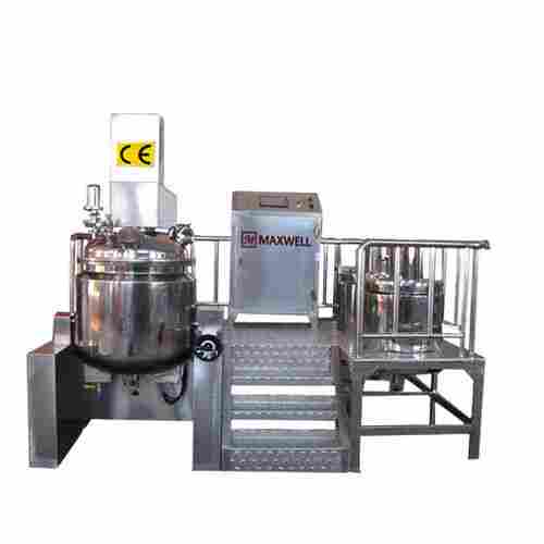 Industry Grade Large Vacuum Emulsifying Mixer