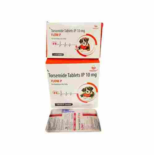 Torsemide Tablets IP 10mg for Veterinary Use