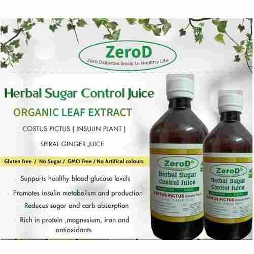 Zero D Zero Diabetes Herbal Sugar Control Juice
