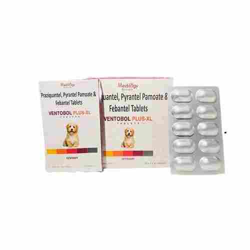 Praziquantel Pyrantel Pamoate and Febantel Tablets for Veterinary Use