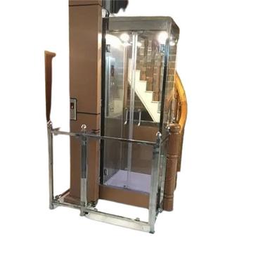 10 Feet Maximum 3 Persons Glass Hydraulic Home Elevators Application: Industrial