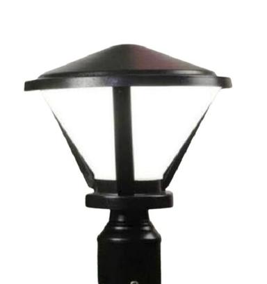 Black Aluminium Decorative Garden Pole Light