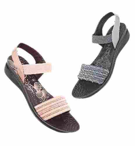 Slip Resistance Ladies PU Fancy Sandals