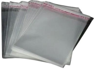 Black Transparent Glossy Bopp Plain Packaging Pouch