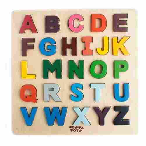 Wooden Alphabet Blocks Learning Puzzle