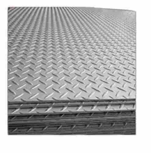 Rectangular Polished Finish Corrosion Resistant Ms Chequered Plate For Industrial
