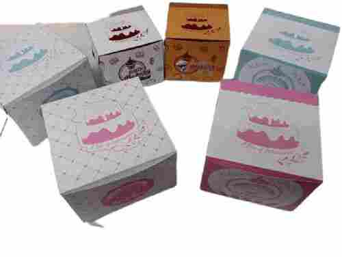 Lightweight And Portable Square Shape Printed Paper Sweet Packaging Box