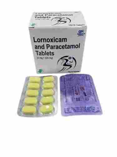 Lornoxicam 4mg And Paracetamol 325mg Tablet
