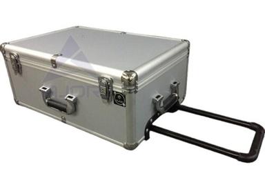 Silver Industrial Aluminum Carrying Case