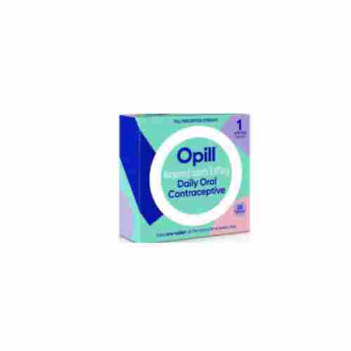 Opill 0.075mg Oral Norgestrel Contraceptive Tablets