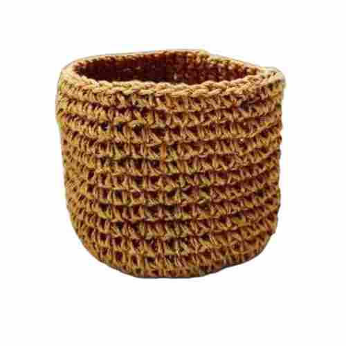 Round Shape Coir Fiber Basket For Multipurpose Use