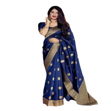 Party Wear Lightweight Shrink Resistant Printed Georgette Sarees For Ladies