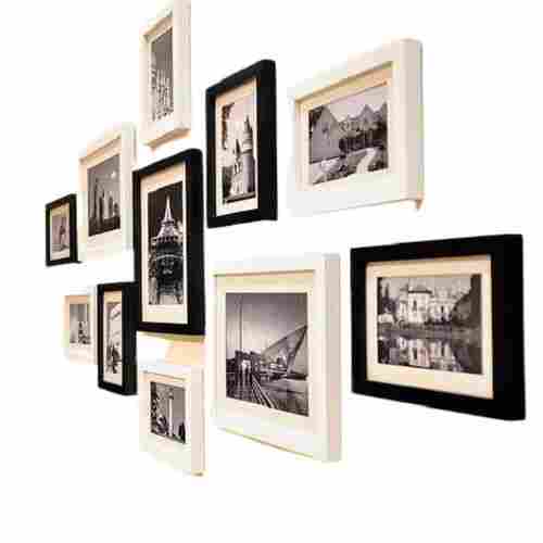 Wall Mounted Lightweight Rectangular Termite Resistant Wooden Photo Frame