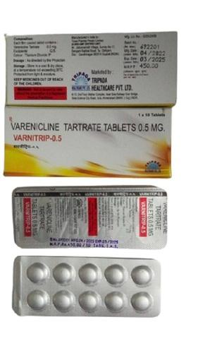 Varenicline Tartrate 0.5mg Tablets