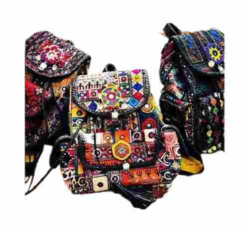 Easy To Carry Lightweight Single Compartments Embroidered Ladies Banjara Bags