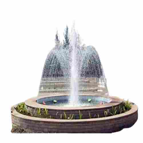 Floor Mounted Round Shape Electrical Marble Water Fountain For Garden