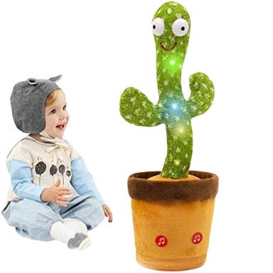 Dancing & Talking Cotton Material Cactus Toy
