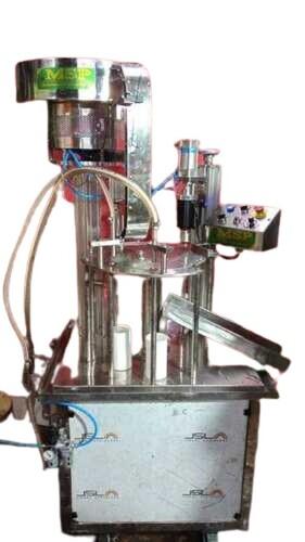 Silver Industrial Fill And Capping Machine