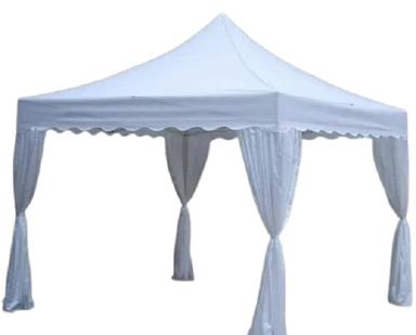 Free Stand Heavy-Duty Water Resistant Plain White Canvas Tents