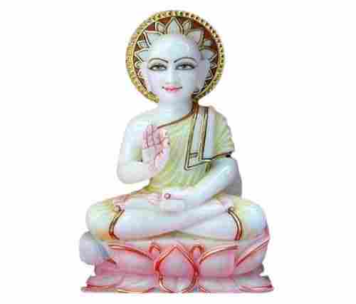 Marble Goutam Swami Statue