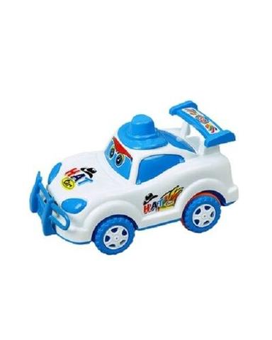 Yellow And White And Pink Plastic Toy Car