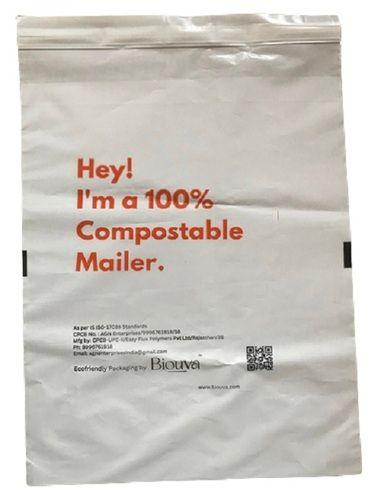 White Compostable Mailer Bag