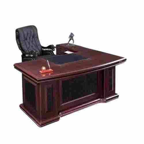 Wooden Office Table With Chair