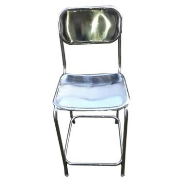 Modern Back Support Stainless Steel Chair