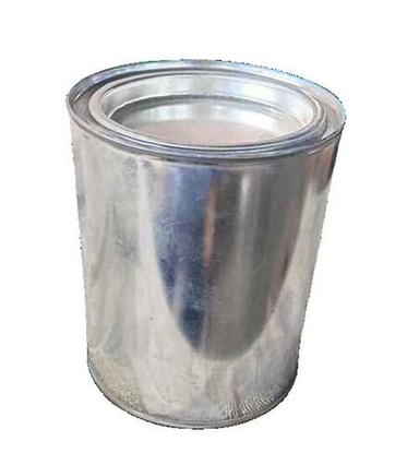 Glossy Finish Round Shape Corrosion Resistant Stainless Steel Tin Container